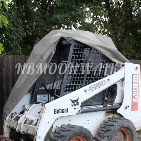 cover for bobcat skid steer company|skid steer cover tarp.